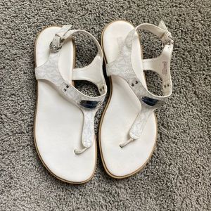 Michael Kors White Sandals